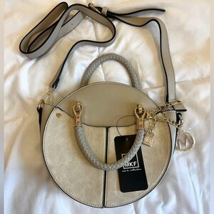 NWT MFK Collection Nobella Vegan Leather Crossbody Bag